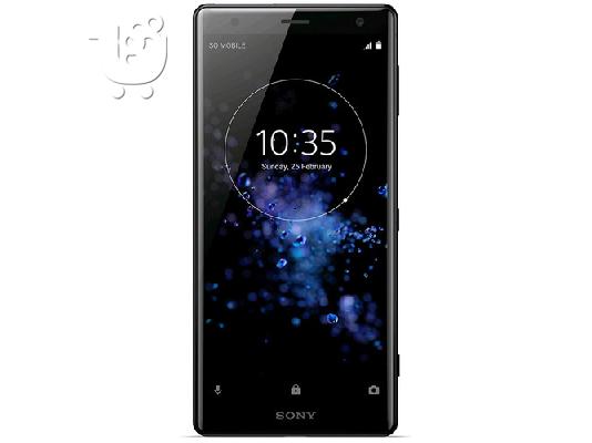 PoulaTo: Sony Xperia XZ2 H8266 64GB Smartphone (ξεκλειδωμένο, υγρό μαύρο)